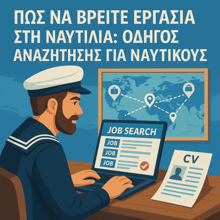 Πώς να Βρείτε Εργασία στη Ναυτιλία: Οδηγός Αναζήτησης για Ναυτικούς