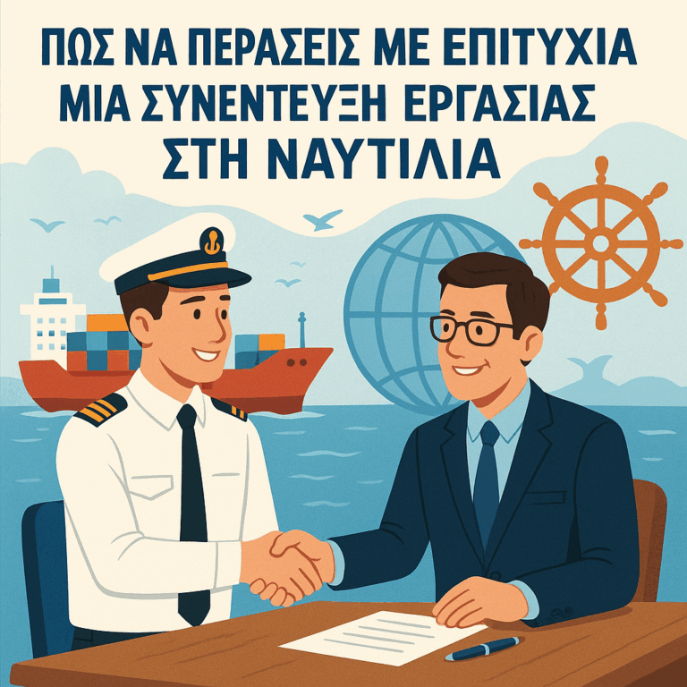 Πώς να Περάσεις με Επιτυχία μια Συνέντευξη Εργασίας στη Ναυτιλία