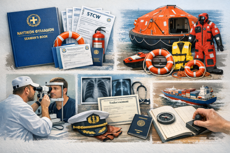 Ποια Πιστοποιητικά Χρειάζεται ένας Ναυτικός για να Μπαρκάρει.